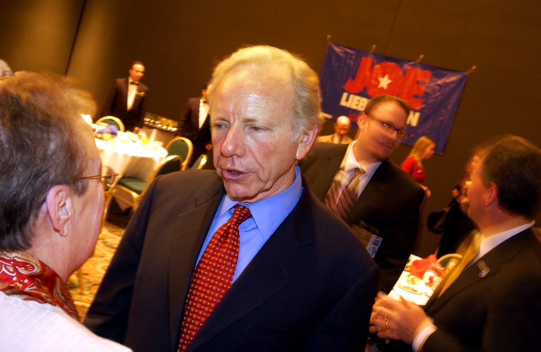 Presidential candidate Joe Lieberman